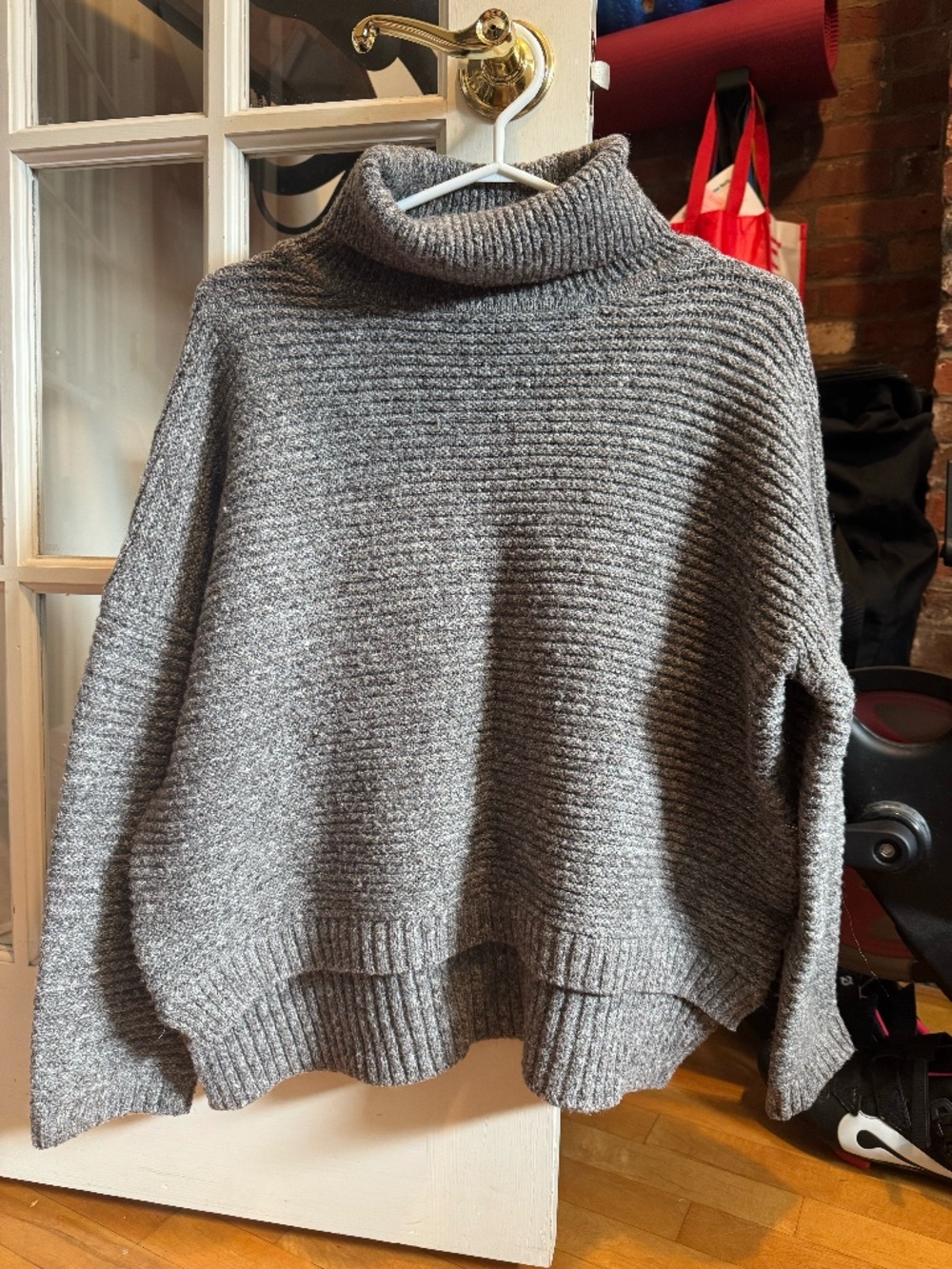 Atmosphere Gray Turtleneck Sweater